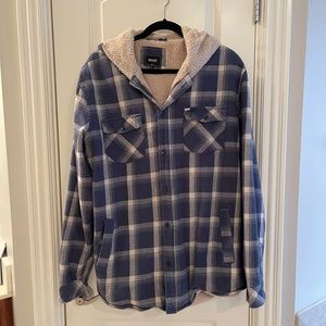 Mens Rip Curl Fleece-Lined Jacket